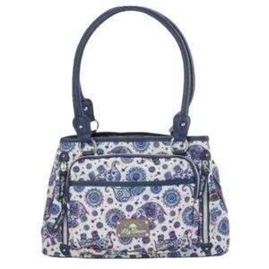 Lily Bloom Henna Elephant Maggie Satchel Handbag